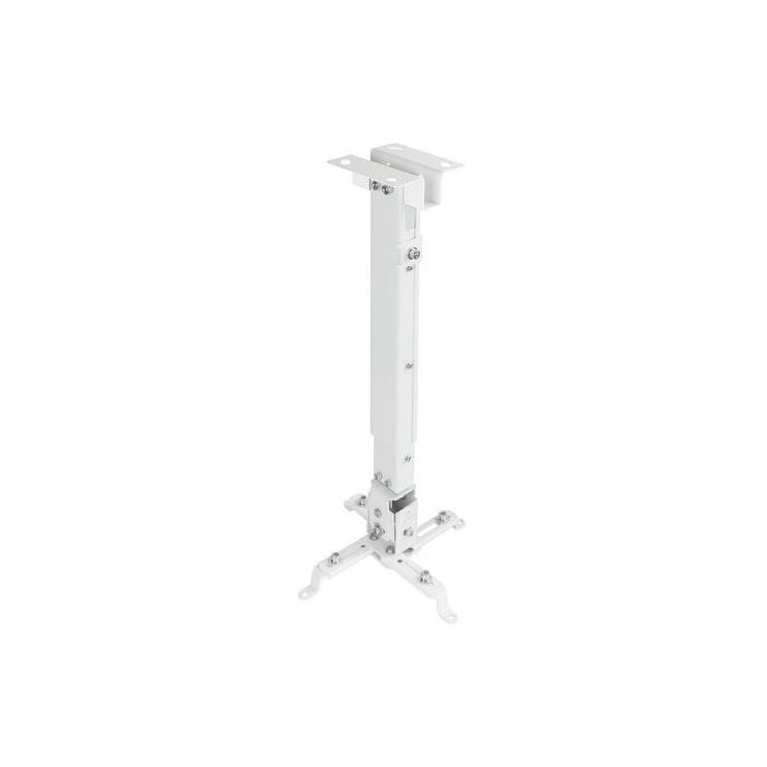Soporte de Techo para Proyector TooQ PJ2012T-W/ Inclinable/ hasta 20kg | Soportes