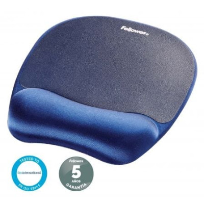 Alfombrilla Ergonómica Fellowes 9172801/ 20 x 196 x 230mm/ Azul | Alfombrillas