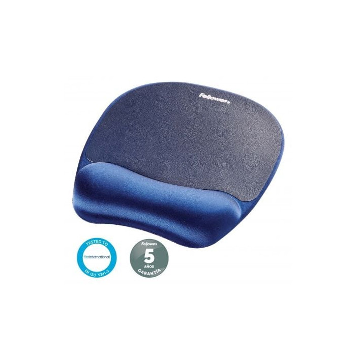 Alfombrilla Ergonómica Fellowes 9172801/ 20 x 196 x 230mm/ Azul | Alfombrillas