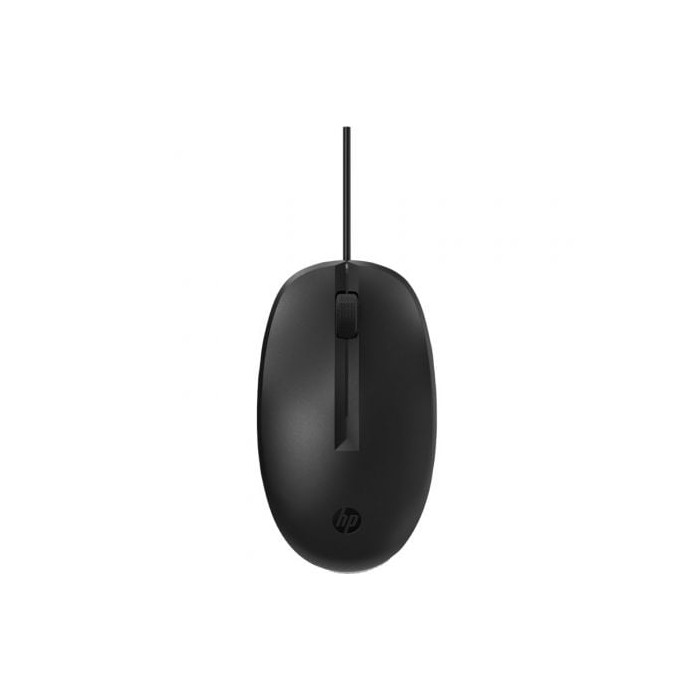 Ratón HP 128/ Hasta 1200 DPI/ Negro | Ratones