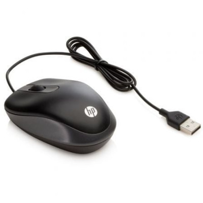 Ratón HP G1K28AA/ Hasta 1000 DPI/ Negro | Ratones