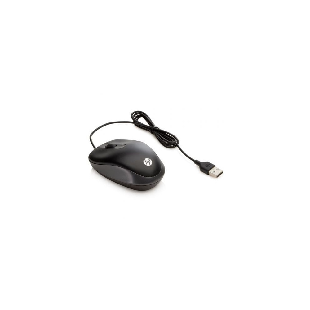 Ratón HP G1K28AA/ Hasta 1000 DPI/ Negro | Ratones