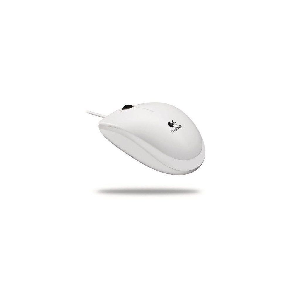 Ratón Logitech B100/ Hasta 800 DPI/ Blanco | Ratones
