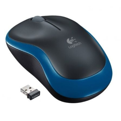 Ratón Inalámbrico Logitech M185/ Hasta 1000 DPI/ Azul | Ratones