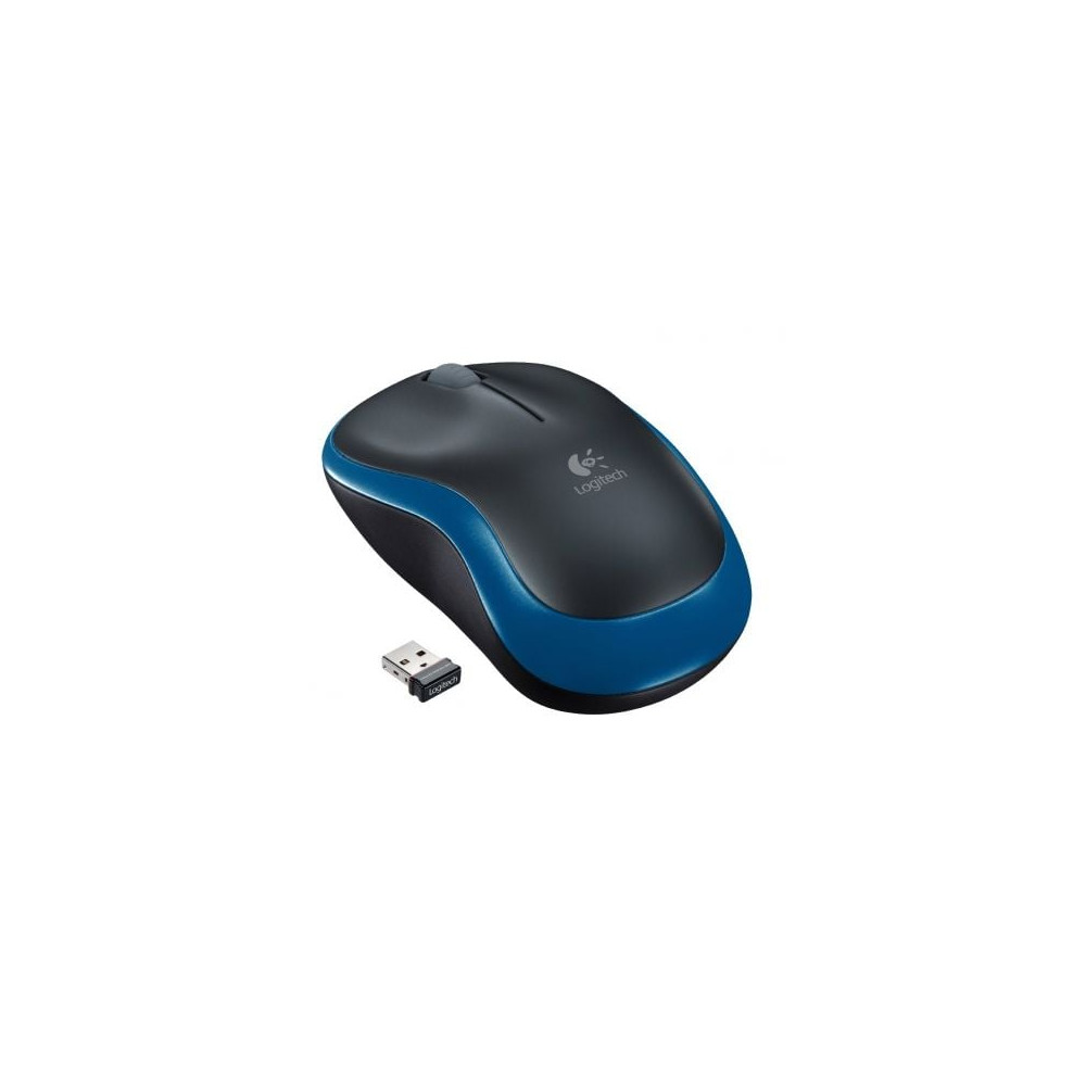 Ratón Inalámbrico Logitech M185/ Hasta 1000 DPI/ Azul | Ratones