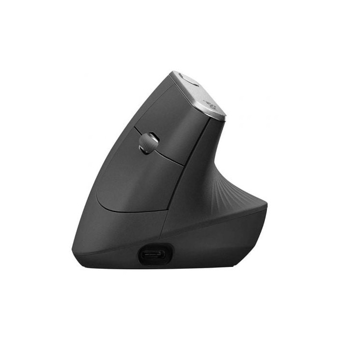 Ratón Vertical Inalámbrico Logitech Vertical MX/ Batería recargable/ Hasta 4000 DPI | Ratones
