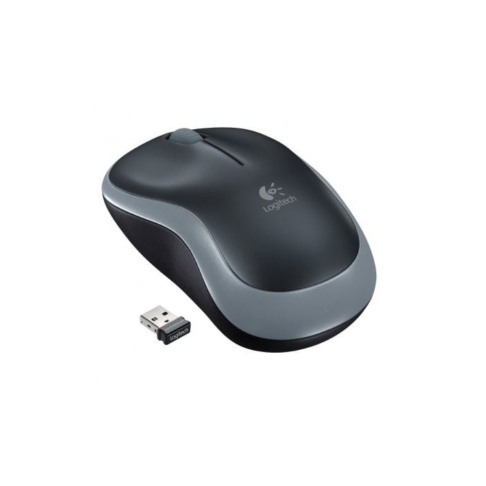 Ratón Inalámbrico Logitech M185/ Hasta 1000 DPI/ Gris | Ratones