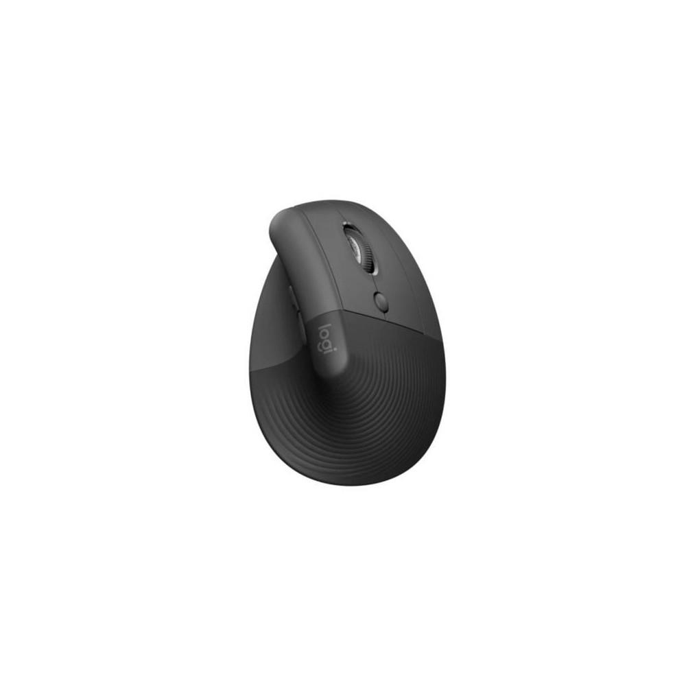 Ratón Vertical Inalámbrico Logitech Lift Vertical Ergonomic Mouse/ Hasta 4000 DPI/ Grafito | Ratones