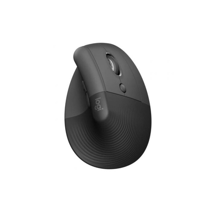 Ratón Vertical Inalámbrico Logitech Lift Vertical Ergonomic Mouse/ Hasta 4000 DPI/ Grafito | Ratones