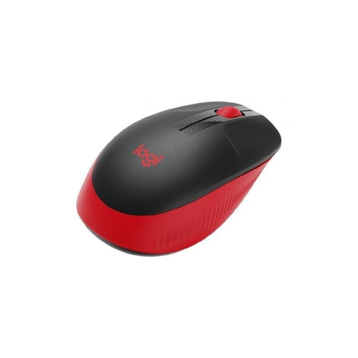 Ratón Inalámbrico Logitech M190/ Hasta 1000 DPI/ Rojo | Ratones