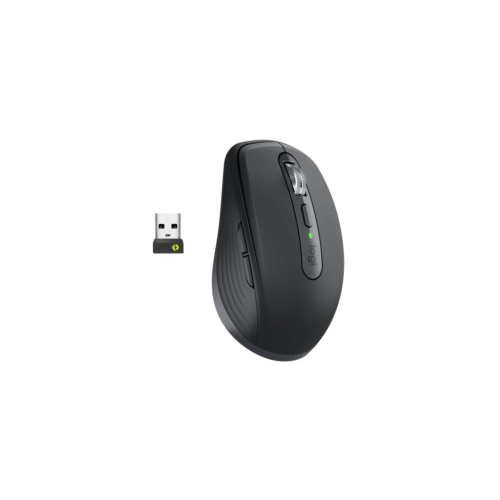 Ratón Inalámbrico Logitech MX Anywhere 3S For Business/ Batería recargable/ Hasta 8000 DPI/ Grafito | Ratones