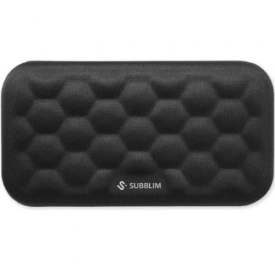 Reposamuñecas Subblim Ergo AirPadding/ Negro | Alfombrillas