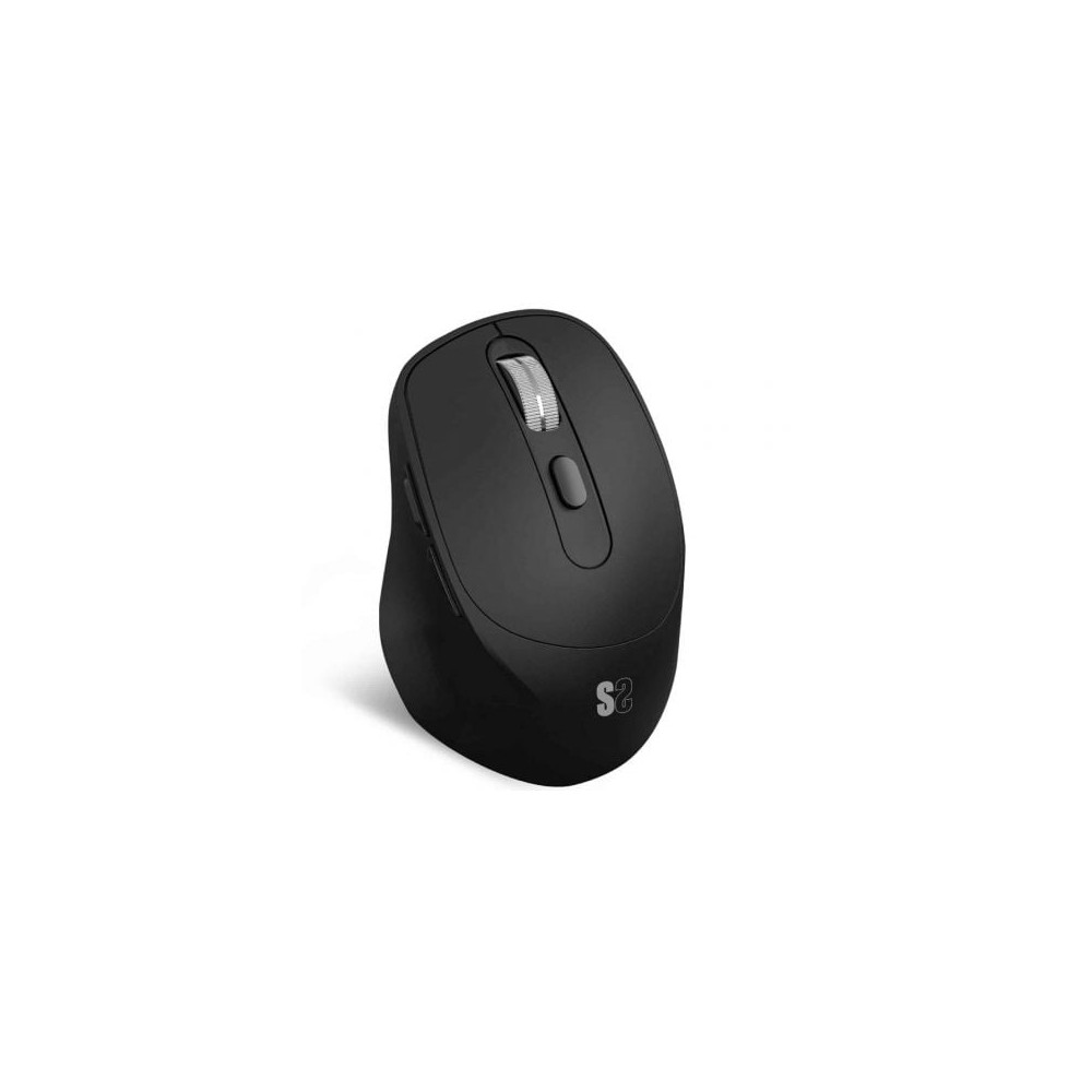 Ratón Ergonómico Inalámbrico Subblim Comfort Ergo Dual Battery/ Batería recargable/ Hasta 2400 DPI/ Negro | Ratones