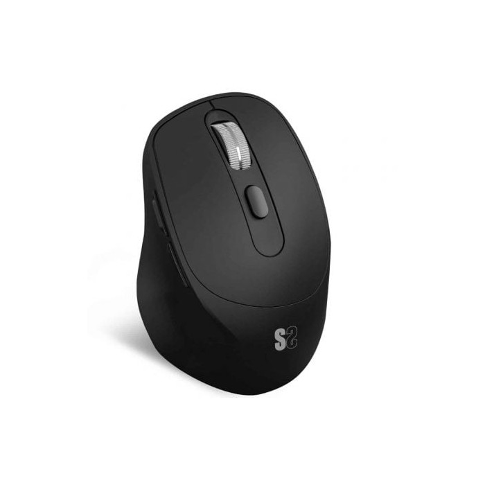 Ratón Ergonómico Inalámbrico Subblim Comfort Ergo Dual Battery/ Batería recargable/ Hasta 2400 DPI/ Negro | Ratones
