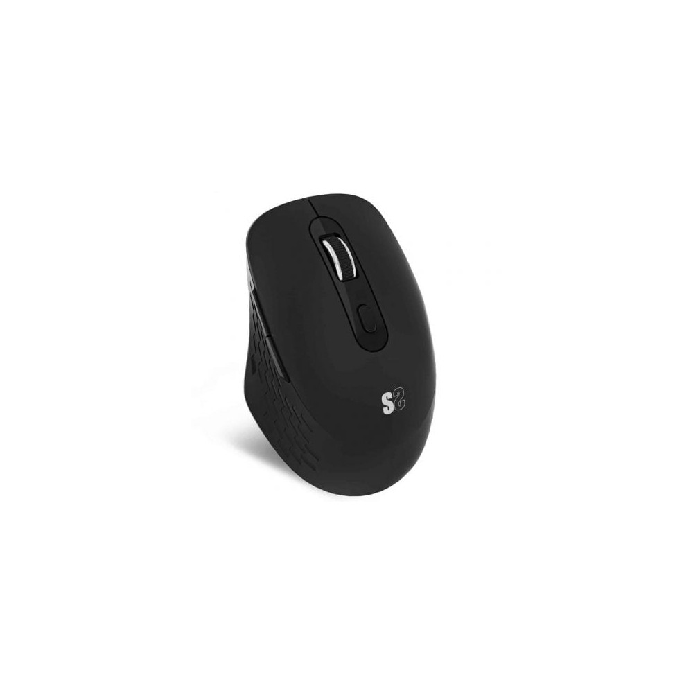 Ratón Ergonómico Inalámbrico Subblim Curve Ergo Dual Battery/ Batería recargable/ Hasta 1600 DPI/ Negro | Ratones