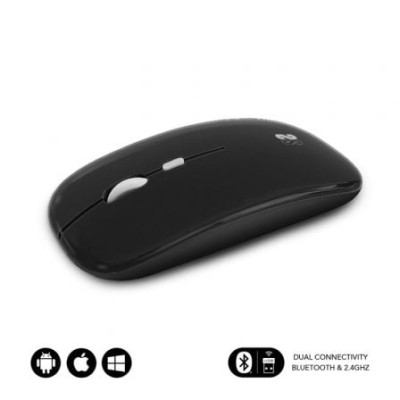 Ratón Inalámbrico Subblim Dual Flat/ Batería recargable/ Hasta 1600 DPI | Ratones