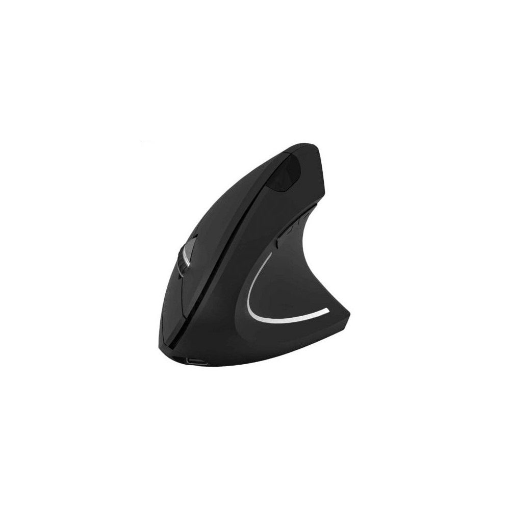 Ratón Vertical Inalámbrico Subblim Glide Vertical Ergo Dual Battery/ Batería Recargable/ Hasta 1600 DPI/ Negro | Ratones
