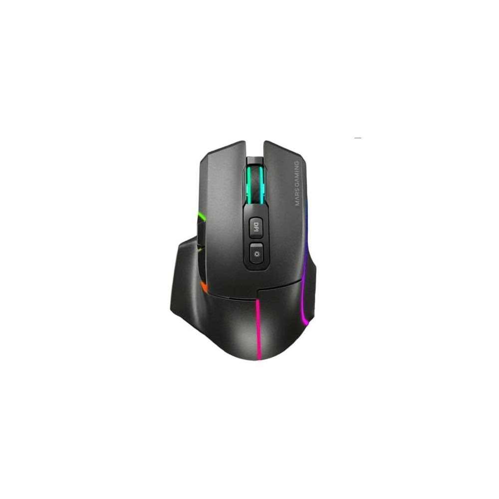 Ratón Inalámbrico Mars Gaming MMW-VECTOR/ Batería Recargable/ Hasta 12000 DPI | Ratones