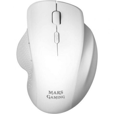 Ratón Inalámbrico Mars Gaming MMWERGO/ Hasta 3200 DPI/ Blanco | Ratones