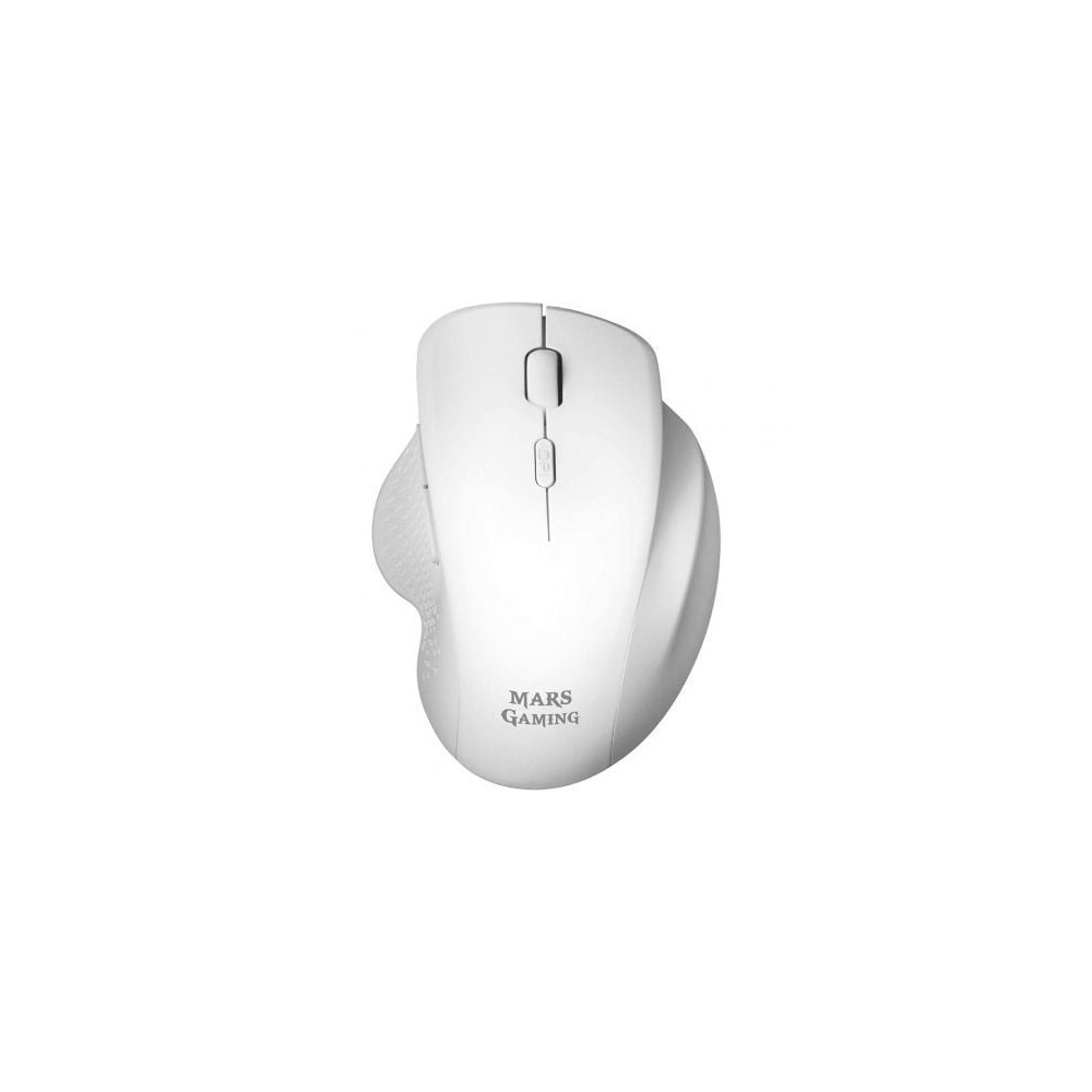 Ratón Inalámbrico Mars Gaming MMWERGO/ Hasta 3200 DPI/ Blanco | Ratones