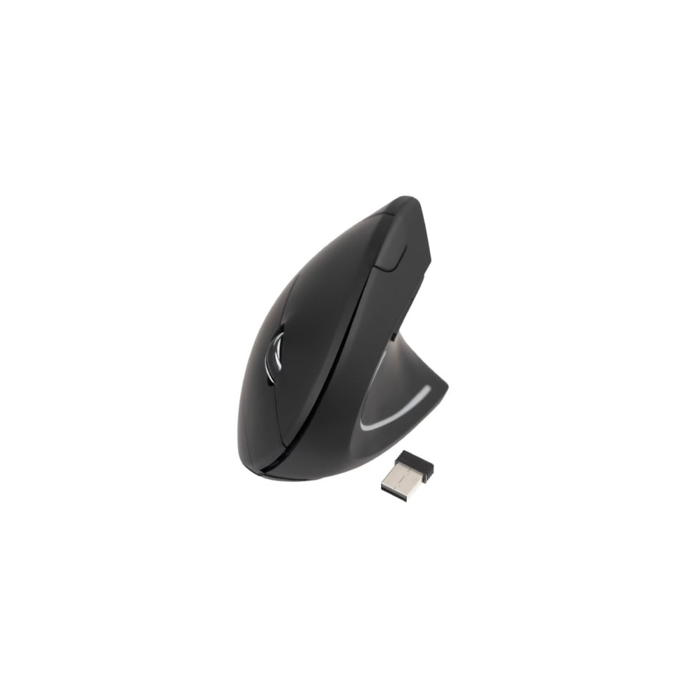 Ratón Vertical Inalámbrico TooQ TQMWG-1104-B/ Hasta 3200 DPI | Ratones