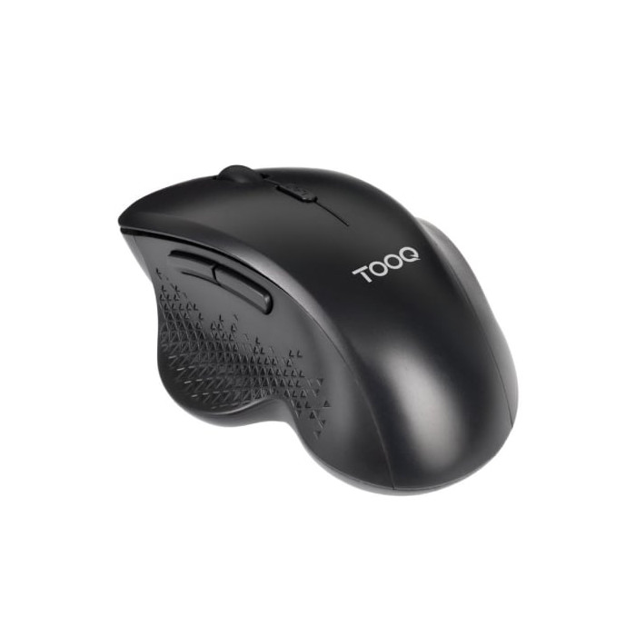 Ratón Ergonómico Inalámbrico TooQ TQMWG-1105-B/ Hasta 1600 DPI | Ratones