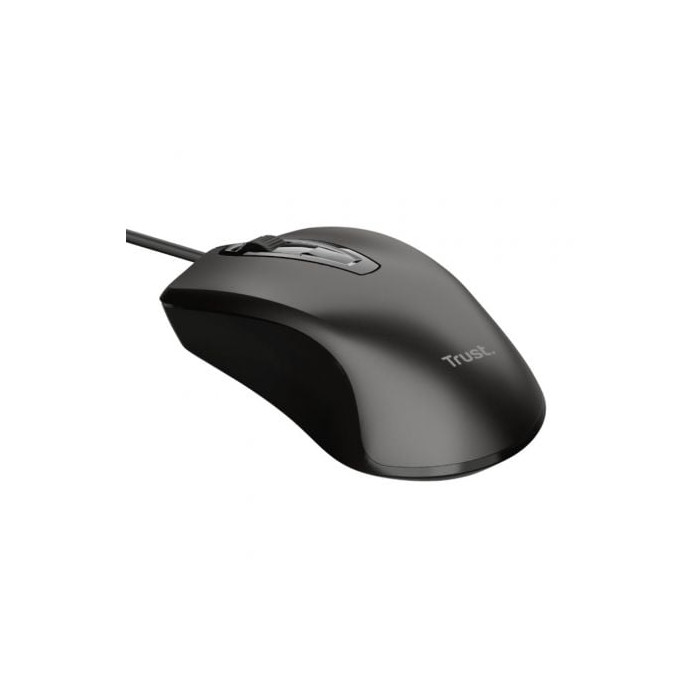 Ratón Trust Basics Wired Mouse/ Hasta 1200 DPI | Ratones
