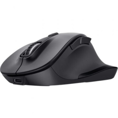 Ratón Ergonómico Inalámbrico Trust Fyda Multidispositivo/ Batería recargable/ Hasta 2400 DPI | Ratones