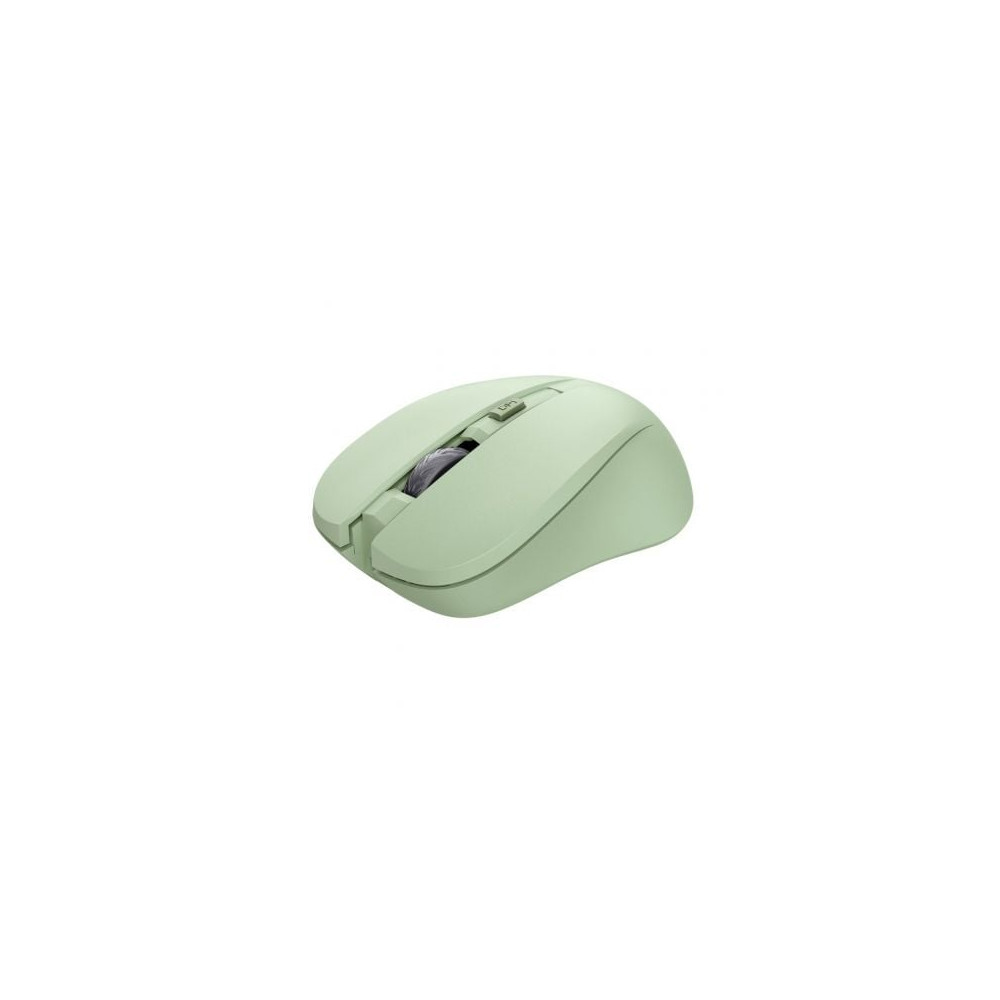 Ratón Inalámbrico Trust Mydo Silent Wireless/ Hasta 1800 DPI/ Verde | Ratones