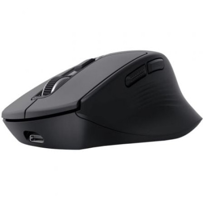 Ratón Inalámbrico Trust Niven Confort 26021/ Batería  recargable/ Hasta 3200 DPI/ Negro | Ratones