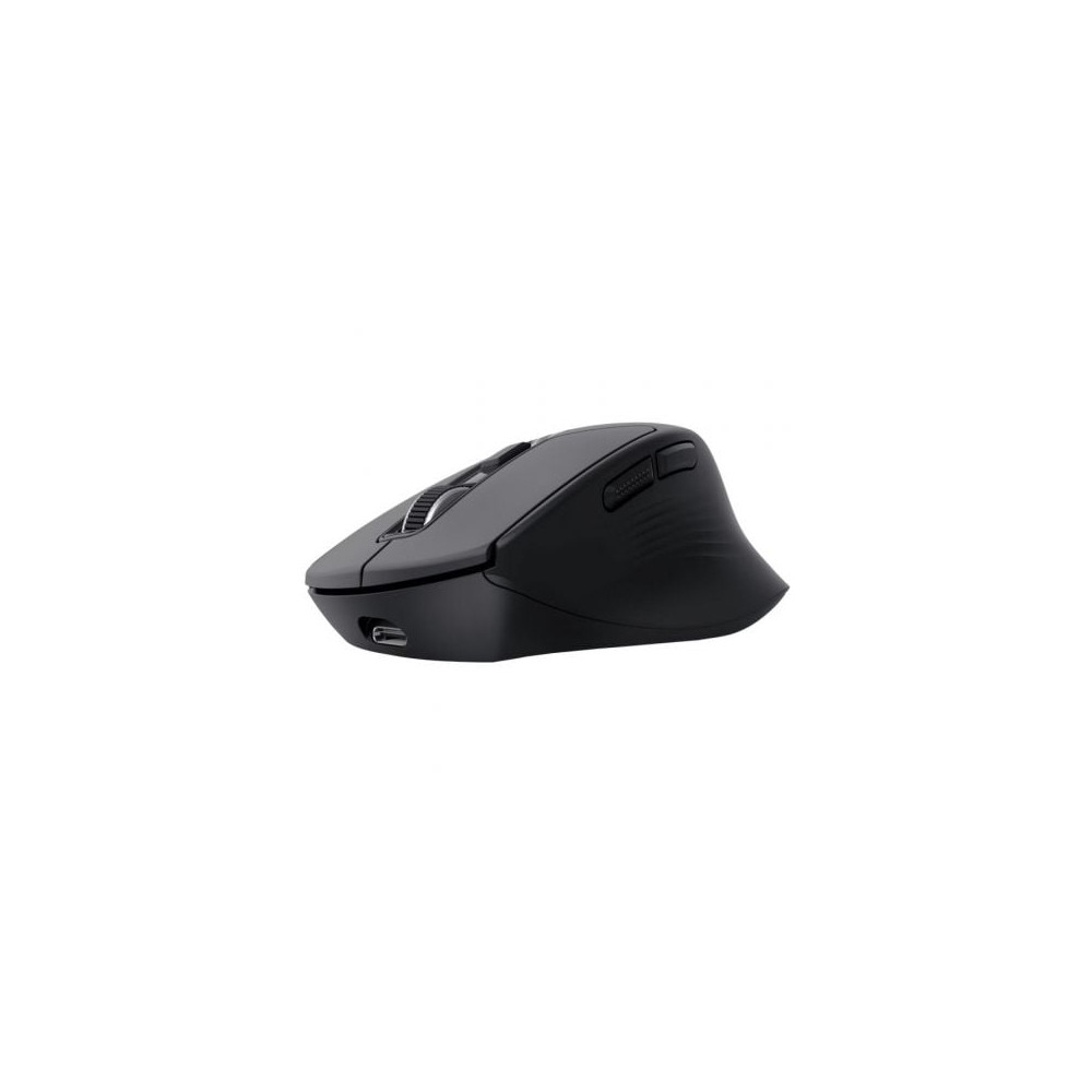 Ratón Inalámbrico Trust Niven Confort 26021/ Batería  recargable/ Hasta 3200 DPI/ Negro | Ratones