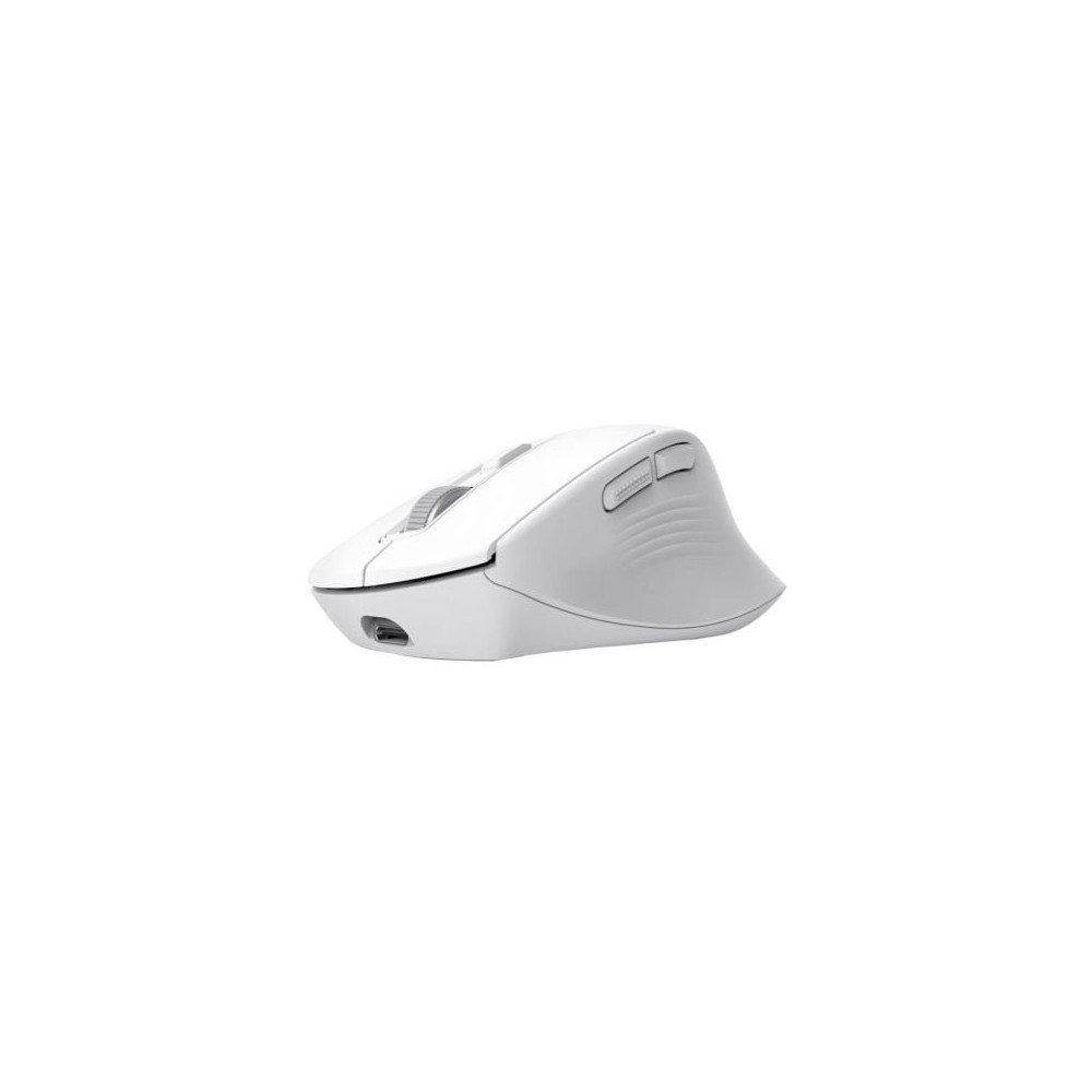 Ratón Inalámbrico Trust Niven Confort 26022/ Batería recargable/ Hasta 3200 DPI/ Blanco | Ratones