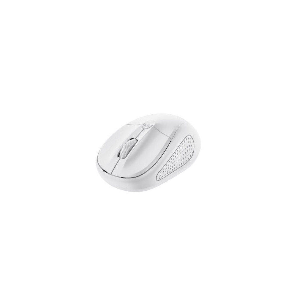 Ratón Mini Inalámbrico Trust Primo/ Hasta 1600 DPI/ Blanco mate | Ratones