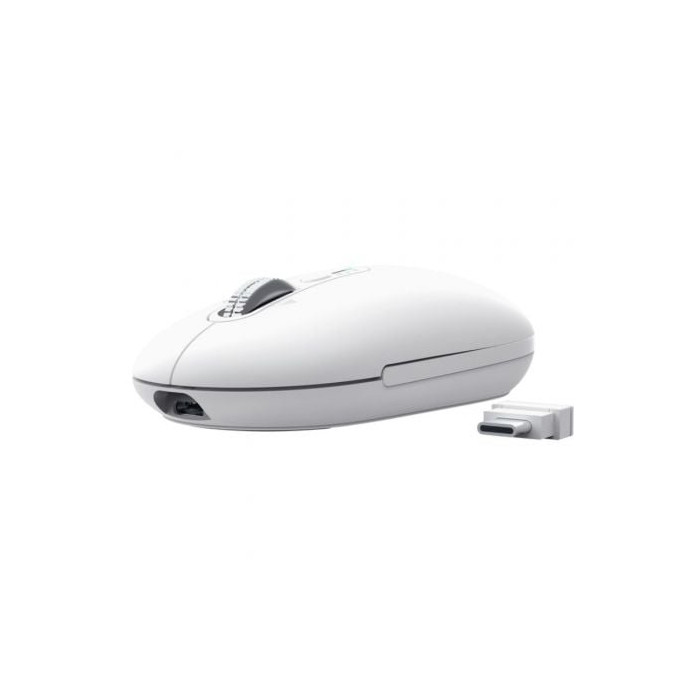 Ratón Inalámbrico Trust Seron 26019/ Batería recargable/ Hasta 3200 DPI/ Blanco | Ratones