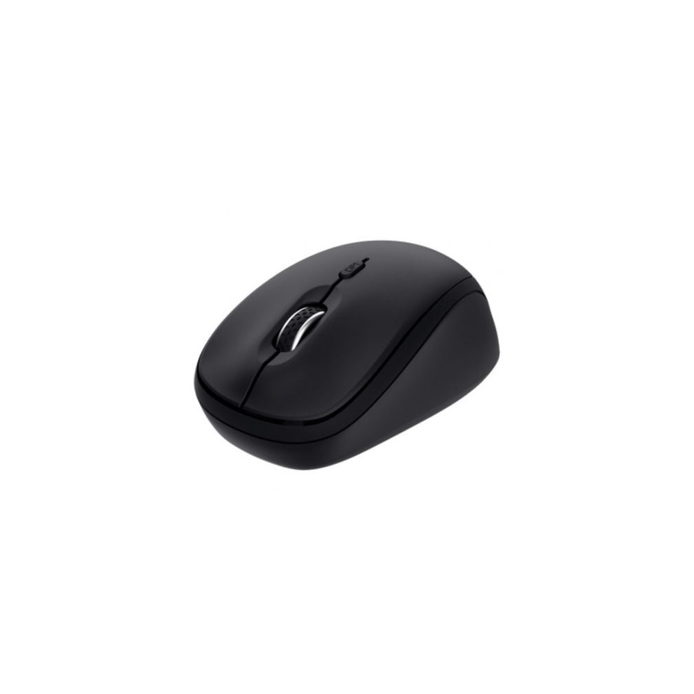 Ratón Mini Inalámbrico Trust Yvi+ Multidispositivo/ Hasta 1600 DPI/ Negro | Ratones