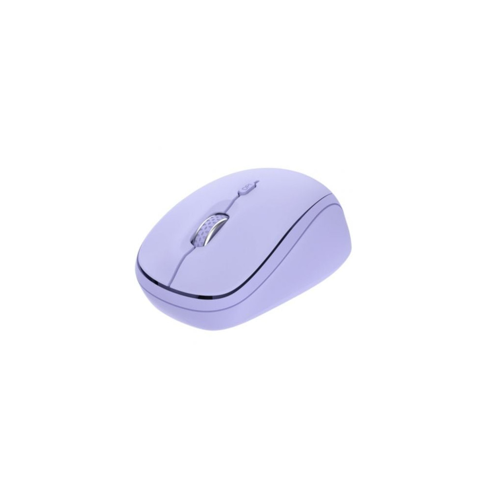 Ratón Mini Inalámbrico Trust Yvi+ Multidispositivo/ Hasta 1600 DPI/ Púrpura | Ratones