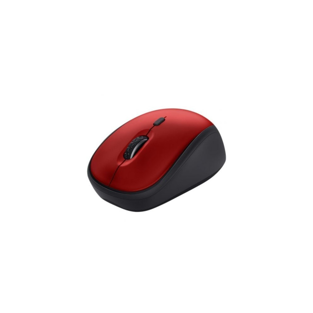 Ratón Mini Inalámbrico Trust Yvi+ Silent/ Hasta 1600 DPI/ Rojo | Ratones
