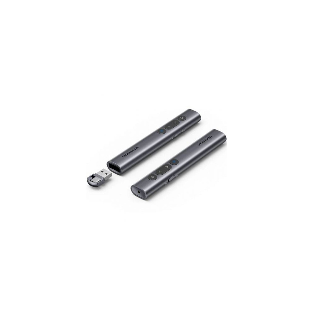 Presentador Inalámbrico Vention KQIH0/ 2.4GHz/ Gris | Presentadores