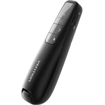 Presentador Inalámbrico Vention KQPB0/ 2.4GHz/ Negro | Presentadores