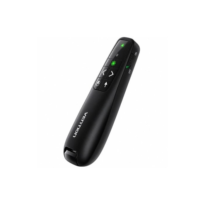 Presentador Inalámbrico Vention KQPB0-GL/ 2.4GHz/ Negro | Presentadores