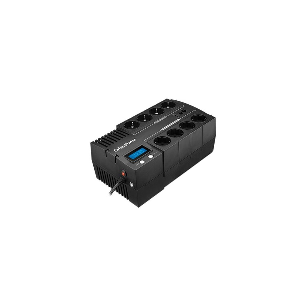 SAI Línea Interactiva Cyberpower BR1000ELCD/ 1000VA-600W/ 8 Salidas/ Formato Bloque | SAI