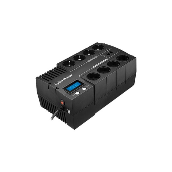 SAI Línea Interactiva Cyberpower BR1000ELCD/ 1000VA-600W/ 8 Salidas/ Formato Bloque | SAI