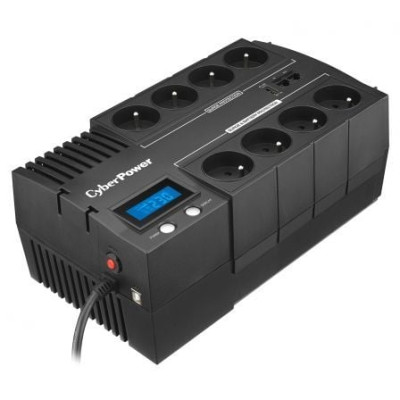 SAI Línea Interactiva Cyberpower BR700ELCD/ 700VA-420W/ 8 Salidas/ Formato Bloque | SAI