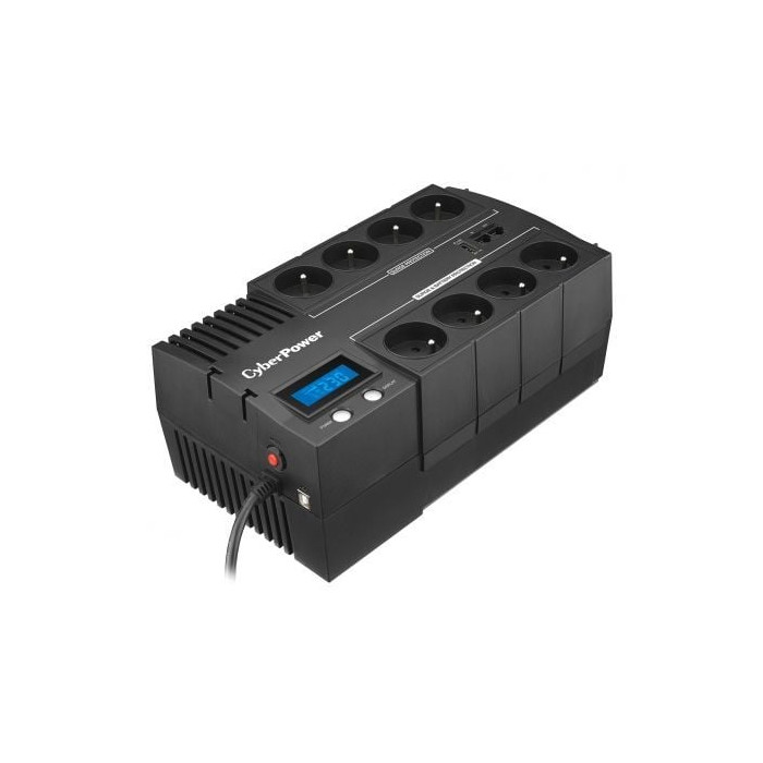 SAI Línea Interactiva Cyberpower BR700ELCD/ 700VA-420W/ 8 Salidas/ Formato Bloque | SAI