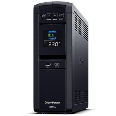 SAI Línea Interactiva Cyberpower CP1350EPFCLCD/ 1350VA-810W/ 6 Salidas/ Formato Torre | SAI