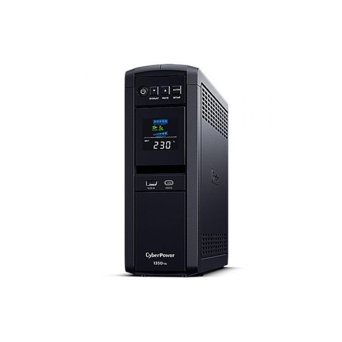 SAI Línea Interactiva Cyberpower CP1350EPFCLCD/ 1350VA-810W/ 6 Salidas/ Formato Torre | SAI