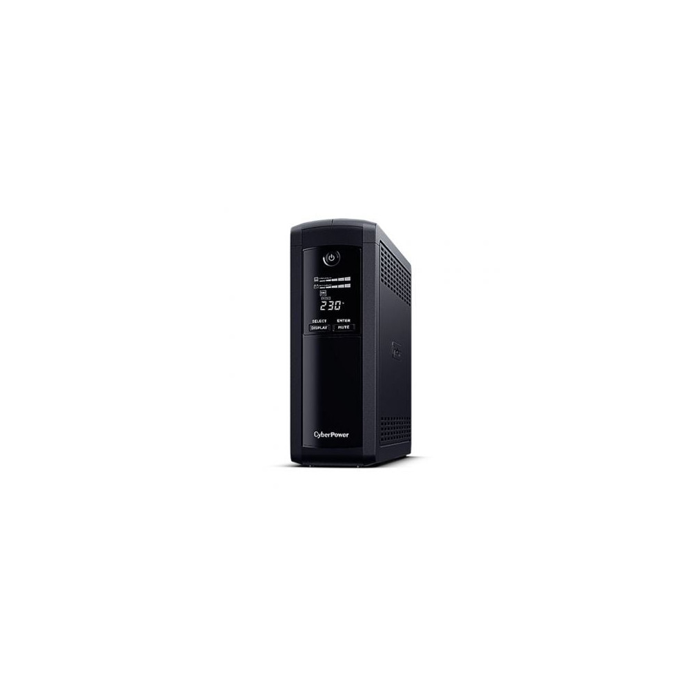 SAI Línea Interactiva Cyberpower VP1200ELCD-DE/ 1200VA-720W/ 5 Salidas/ Formato Torre | SAI