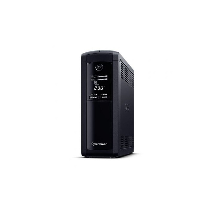 SAI Línea Interactiva Cyberpower VP1200ELCD-DE/ 1200VA-720W/ 5 Salidas/ Formato Torre | SAI