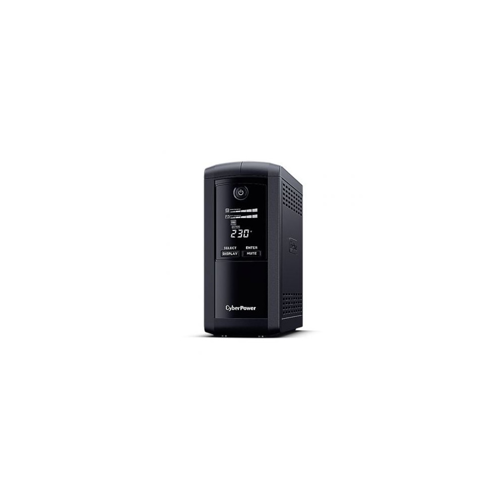 SAI Línea Interactiva Cyberpower VP700ELCD/ 700VA-390W/ 4 Salidas/ Formato Torre | SAI