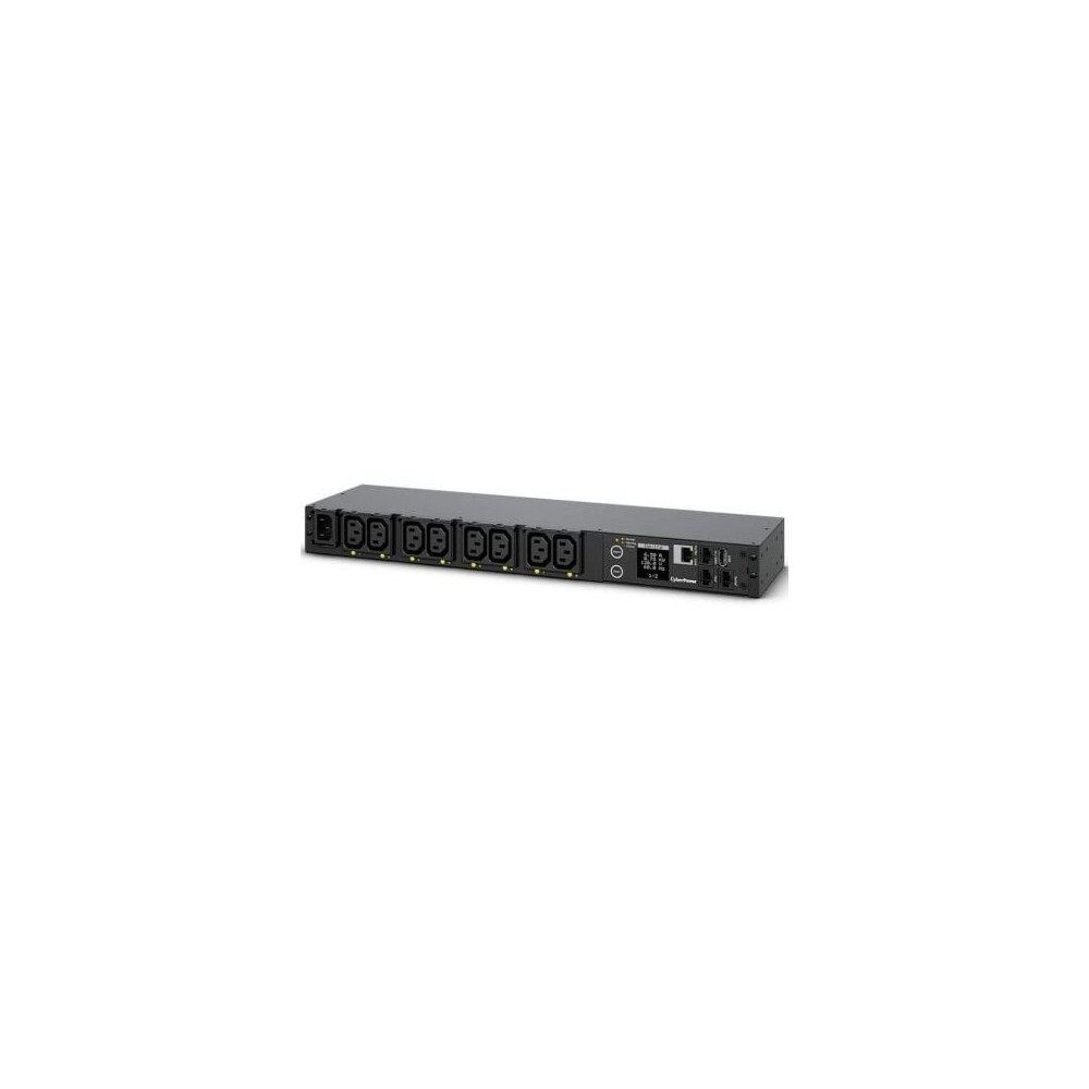 Unidad de Distribución para Alimentación Cyberpower PDU41004/ 16A/ 8x IEC C13/ Formato RACK 1U | Accesorios